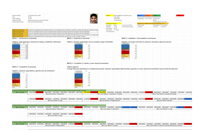 create personalized training programs for performance